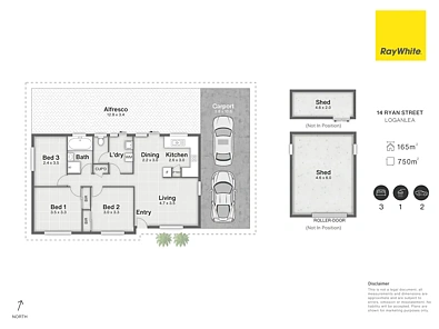 14 Ryan Street, Loganlea, QLD 4131, 3房, 1浴, House