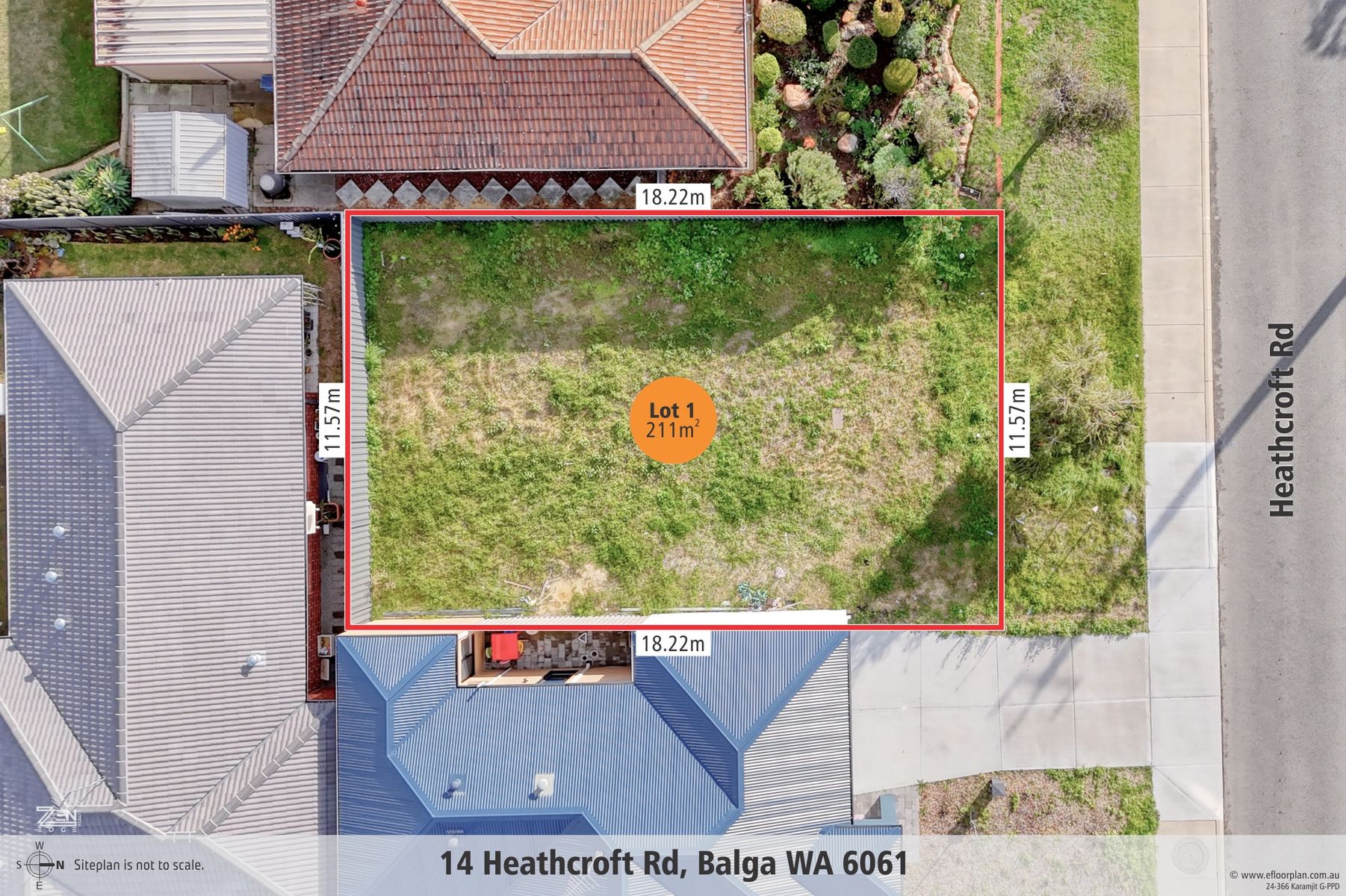 14 HEATHCROFT RD, BALGA WA 6061, 0 Bedrooms, 0 Bathrooms, Section