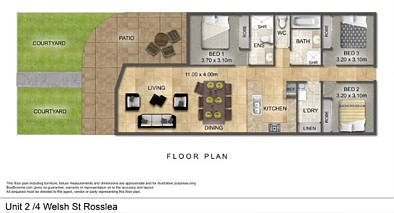 2/4-6 Welsh Street, Rosslea, QLD 4812, 3 slaapkamers, 2 badkamers, Unit