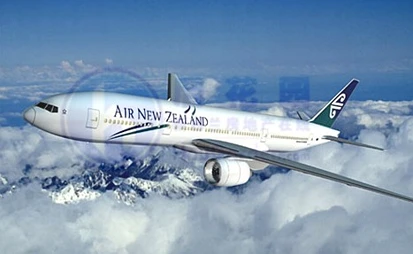 新西兰航空中止北京直航航班 增开至上海航班次数