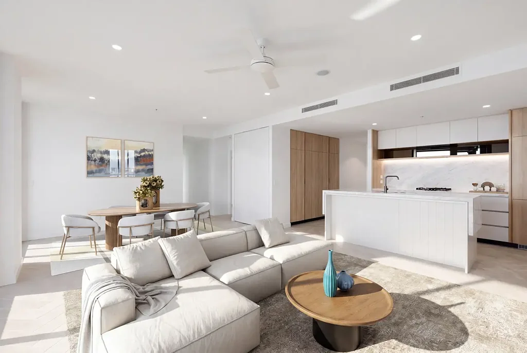 Brisbane City 2房 专属车位两间 升级视野主卧 欧洲电器厨房 全景河景生活 私享空中露台 BRAND NEW - 2 Bedroom + 2 Car Spaces | Elevated Luxury at Queen's Wharf Residences