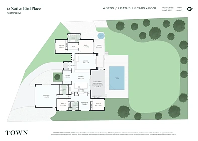 Plano ng Bahay - 12 Native Bird Place, Buderim, QLD 4556