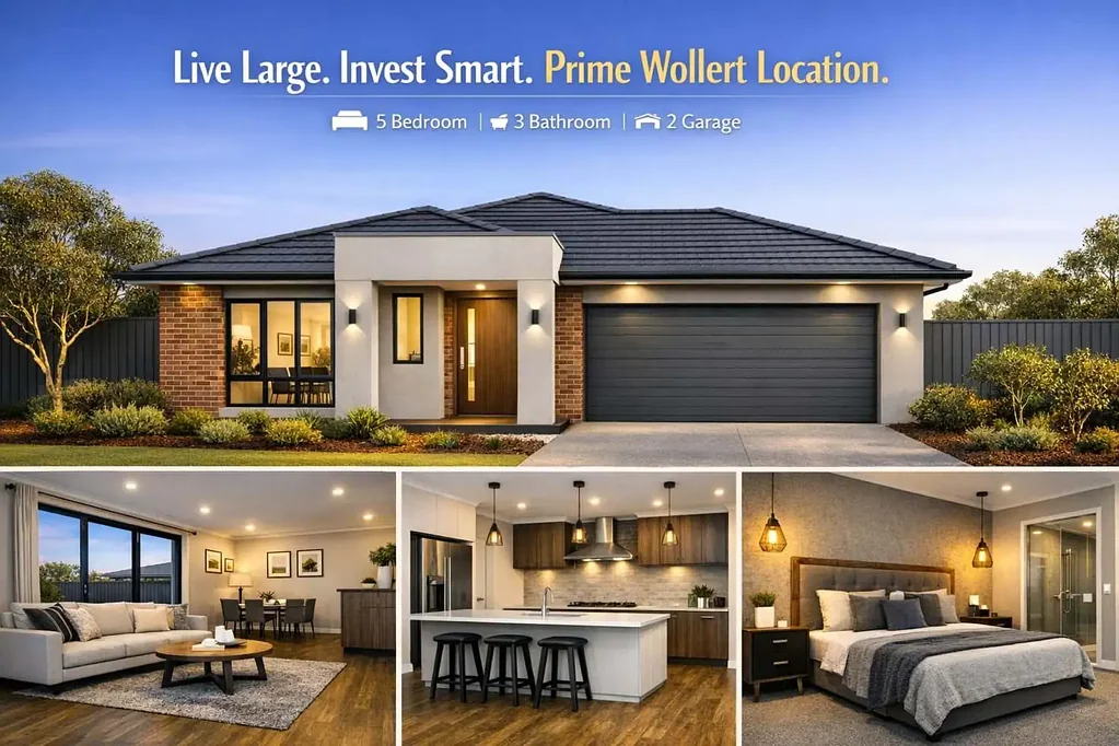Wollert 5બેડરૂમ Live Large. Invest Smart. Prime Wollert Location.