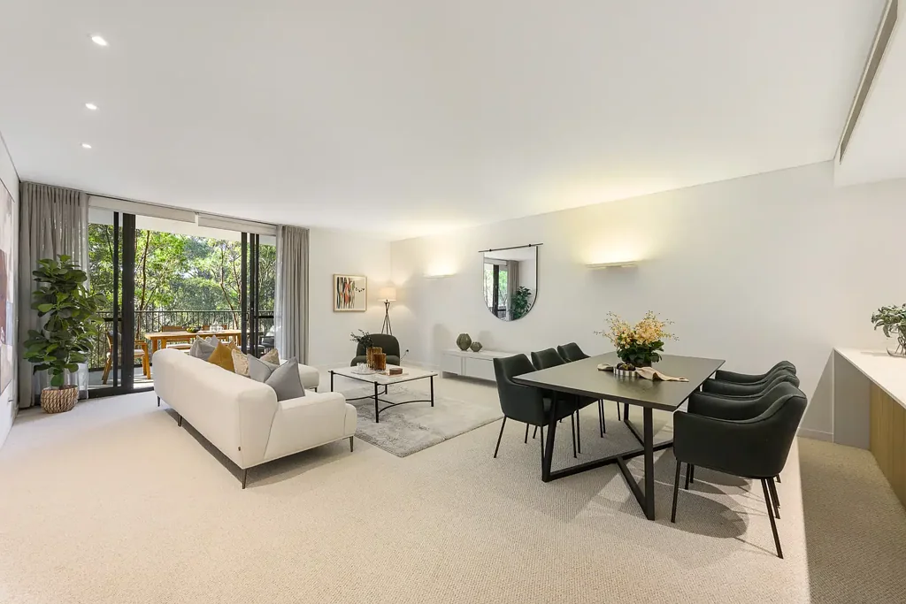 Lindfield 3房 在宁静的丛林环境中享受精致的公寓生活 Sophisticated apartment living in a peaceful bushland setting