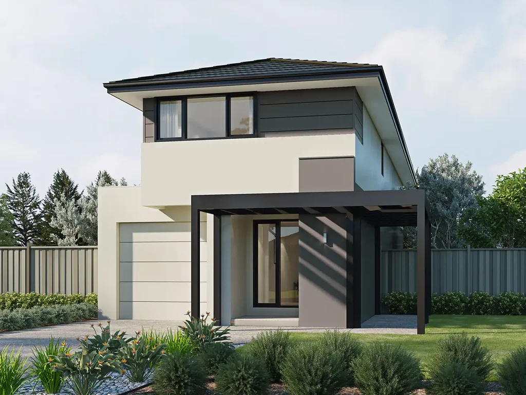 Pakenham 3房 Averley Estate时尚双层 300平米土地 3卧带步入式衣帽间 主卧独立卫浴 开放式生活区 书房空间 现代厨房安全车库 交钥匙套餐 Fixed Price Double-Storey Home on 300 sqm Block in Averley Estate – Turnkey Inclusions