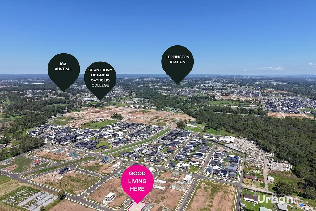 Austral 292m²宽15.5m前沿 平坦易建 Austral Estate 自选建筑商 近中心设施 Registered, Ready & Rare – 15.5m Frontage in Austral
