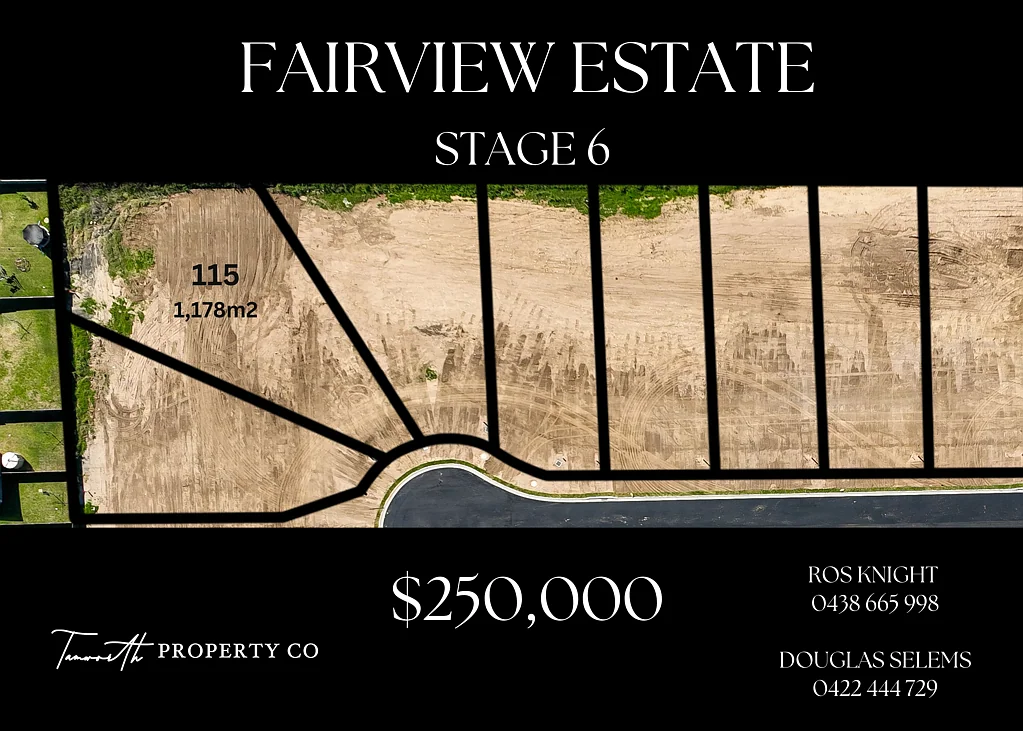 Kootingal Your New Chapter Awaits - Fairview Estate's Final Release