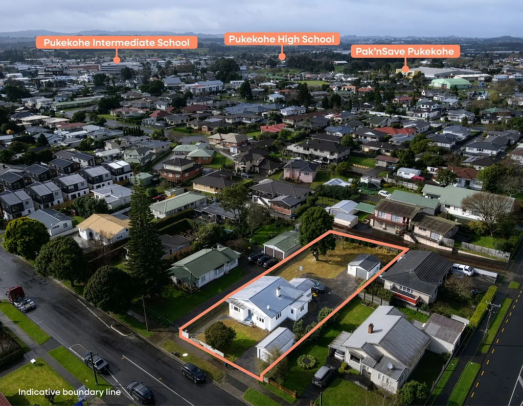 Pukekohe 3બેડરૂમ Prime Development Site approx. 1012m² in Pukekohe