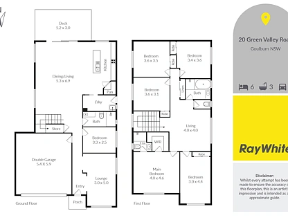 20 Green Valley Road, Goulburn, South Coast, 6 habitaciones, 3 baños, House