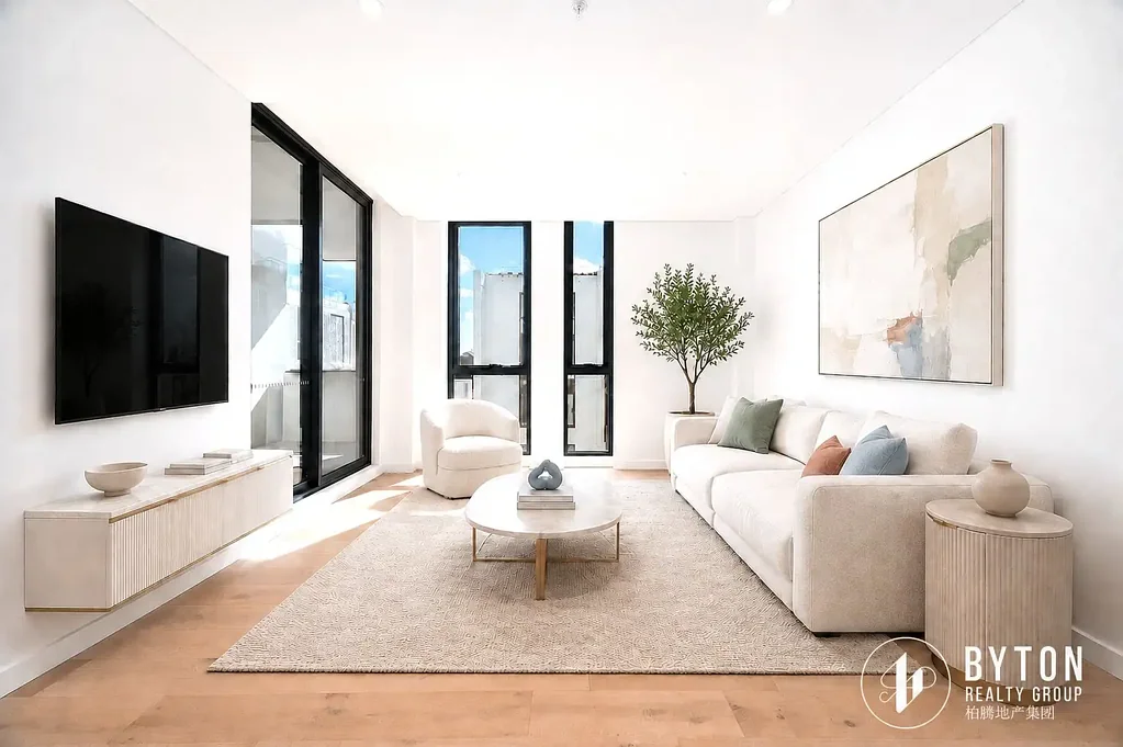 Rouse Hill 2房 罕见的坐拥三面采光的转角住宅，位于巴比伦风格花园绿洲中 Rare Triple-Aspect Corner Residence in a Babylonian-Inspired Garden Oasis