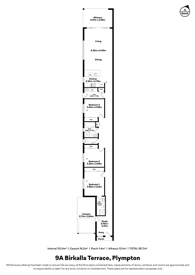 9A Birkalla Terrace, Plympton, SA 5038, 3 slaapkamers, 2 badkamers, House
