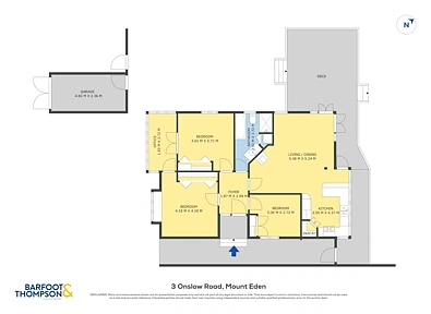 3 Onslow Road, Mt Eden, Auckland City, 3 Bedrooms, 1 Bathrooms, House