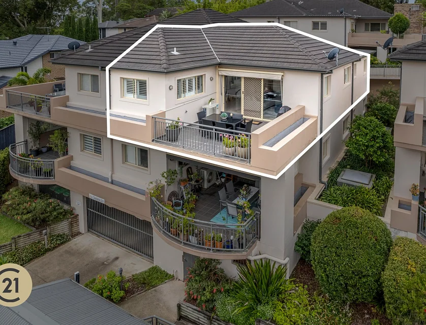 16/23 Thompson Close, West Pennant Hills, The Hills, 2 ਕਮਰੇ, 2 ਬਾਥਰੂਮ, Apartment