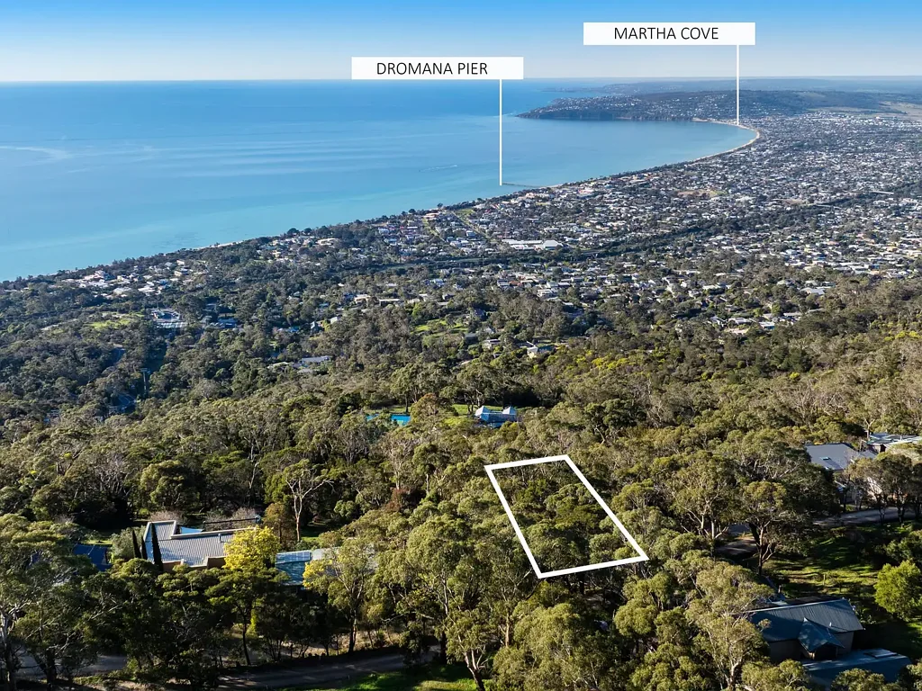 Arthurs Seat 半岛最佳视野 1254㎡阔地 私密死胡同 靠近海滩农场 靠近Eagle缆车 自来水NBN就绪 Elevated Northerly Views