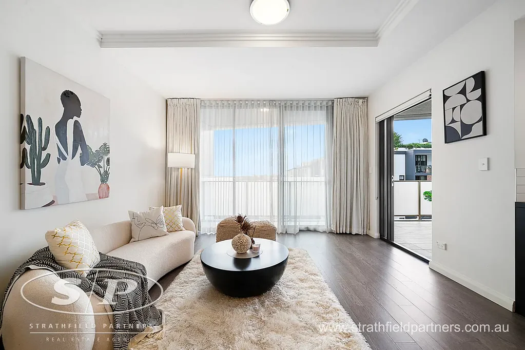 Homebush 2chambre Luxury Two-Bedroom Residence with Spacious Entertainer's Balcony