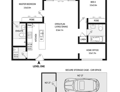 108/98 Lakeside Parade, Jordan Springs, Outer Western Sydney, 2 Kuwarto, 2 Banyo, Apartment