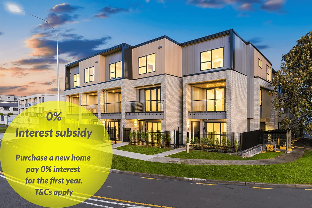 Takapuna 3房 首年房贷免息，轻松入住！名校环伺，步行至火山湖/海滩，交通便利！ Your First Year Mortgage Interest Free