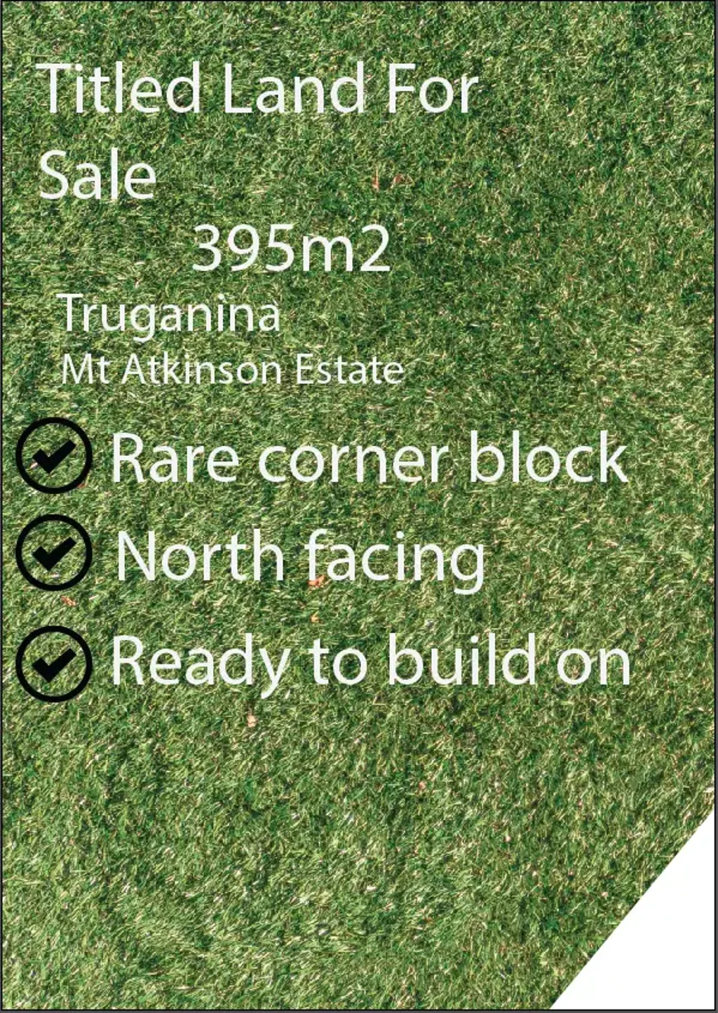 Truganina TITLED BLOCK OF LAND FOR YOUR DREAM HOME LOCATED IN THE STUNNING ESTATE THAT IS MT ATKINSON