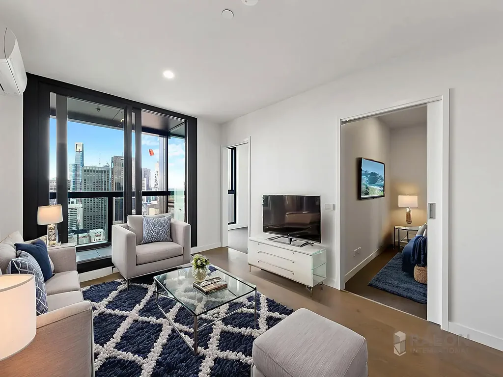 Melbourne 2chambre An Ideal First Home or Smart CBD Investment - Elevated CBD Living on Level 32 in Sought-After Union Tower