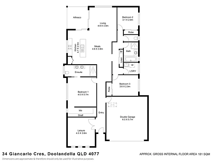 34 Giancarlo Cr, Doolandella, QLD 4077, 4 habitaciones, 2 baños, House