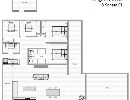 18 Sonata Close, Port Douglas, Cairns, 4房, 2浴, House