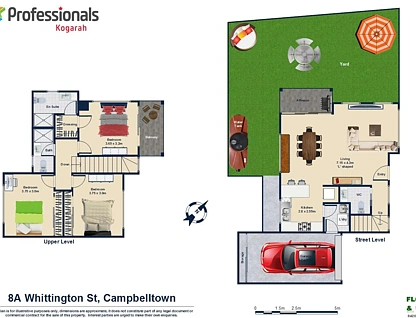 8a Whittingham Street, Campbelltown, Macarthur Region, 3 રૂમ, 2 બાથરૂમ, Apartment