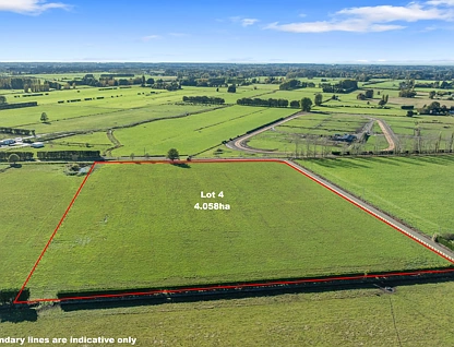 Lots 1-4 Ashens Road, Ohoka, Waimakariri, Canterbury, 0房, 0浴, 乡村物业建地