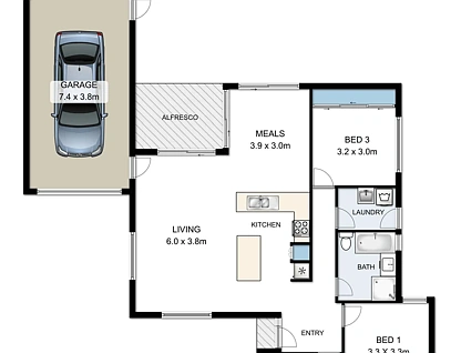 51A Wyndham Street, Werribee, VIC 3030, 3 ਕਮਰੇ, 2 ਬਾਥਰੂਮ, House