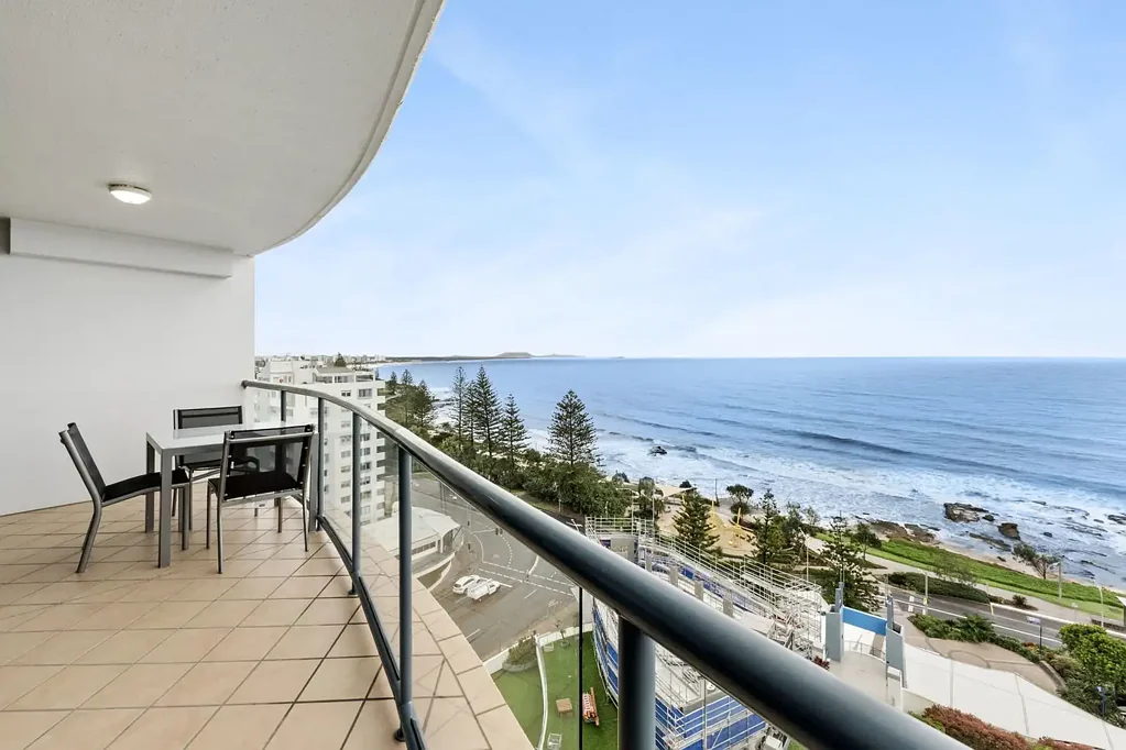 Mooloolaba 2कमरा 12th Floor Mooloolaba Apartment with Sweeping Ocean and Coastline Views