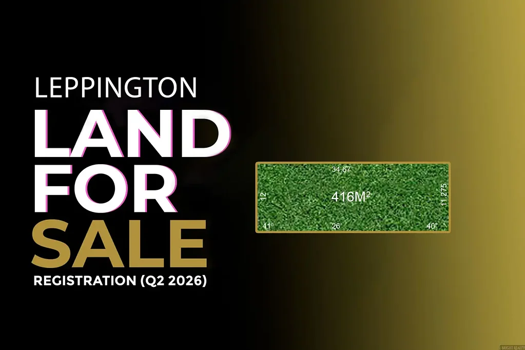 Leppington Amazing Land Opportunity in Leppington: Registration Q2 2026