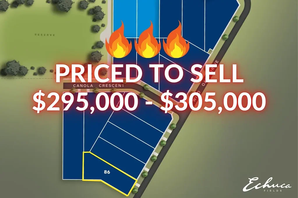 Echuca Land Ahoy !! Build Your Dream Home