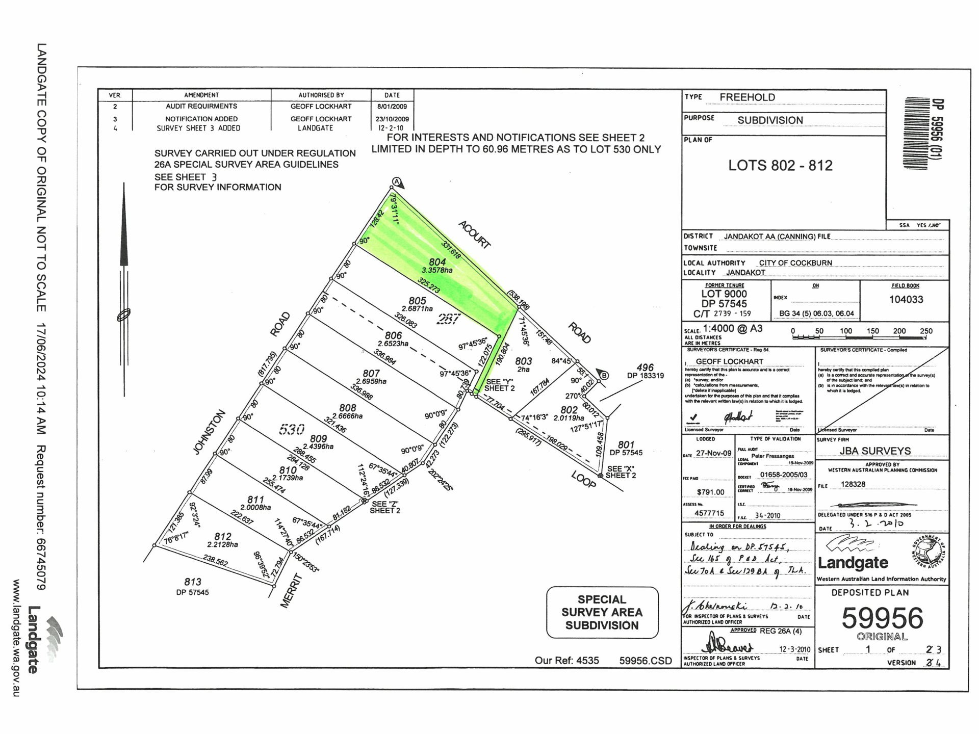 176 MERRIT LOOP, JANDAKOT WA 6164, 0房, 0浴, Section