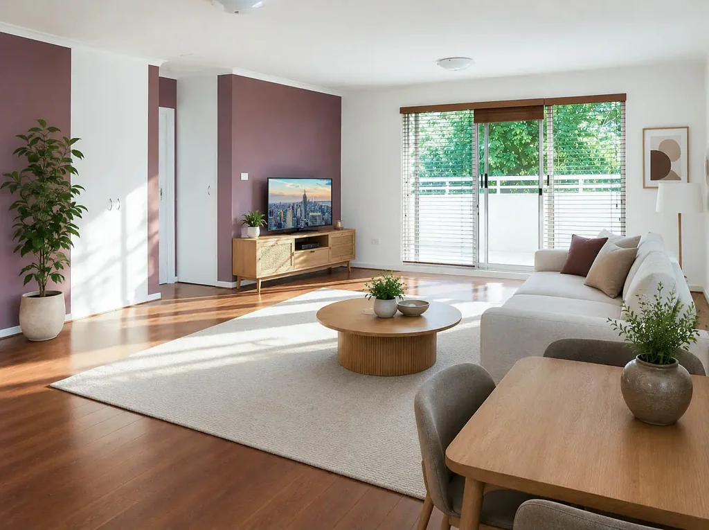 LIGHT AND BRIGHT EXECUTIVE STYLE APARTMENT