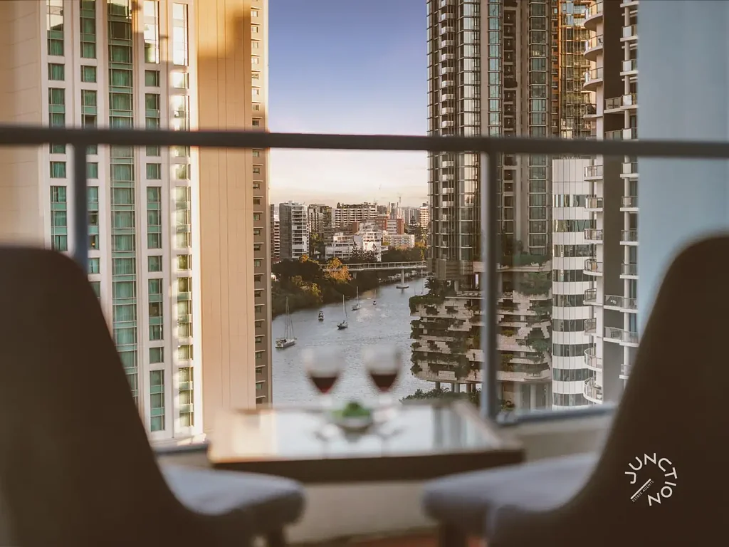 Brisbane City 1બેડરૂમ Stylish Level 16 Apartment with Brisbane River Views