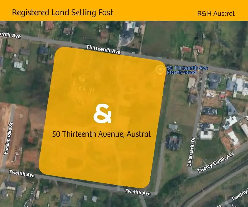 Austral 4ਬੈੱਡਰੂਮ Selling Registered & Unregistered Land @ Austral