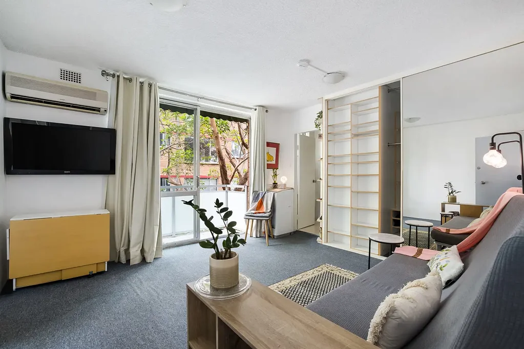 Glebe Studio with parking & balcony in Glebe lifestyle hub
