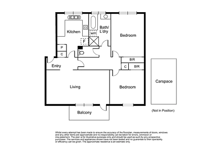 9/1 Whitehall Court, Caulfield North, Inner East Melbourne, 2 રૂમ, 1 બાથરૂમ, Apartment
