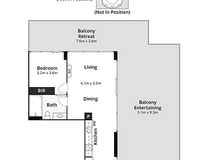 801/18 Malone Street, Geelong, Geelong, 1 chambres, 1 salles de bain, Apartment