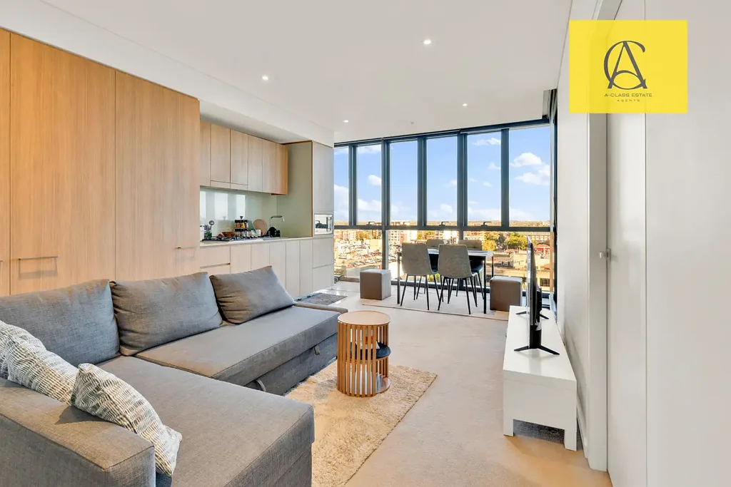 Parramatta 1कमरा Stylish One-Bedroom Apartment with Large Study in the Heart of Parramatta CBD