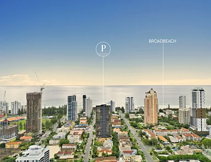 501/36 Britannia Avenue, Broadbeach, Gold Coast, 3部屋, 2バスルーム, Apartment