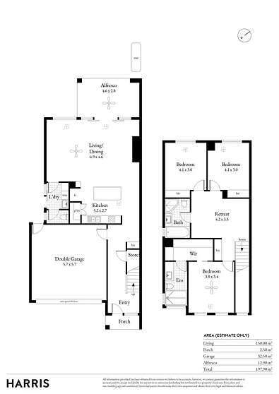 Plano ng Bahay - 14 Wendover Walk, Glengowrie, SA 5044