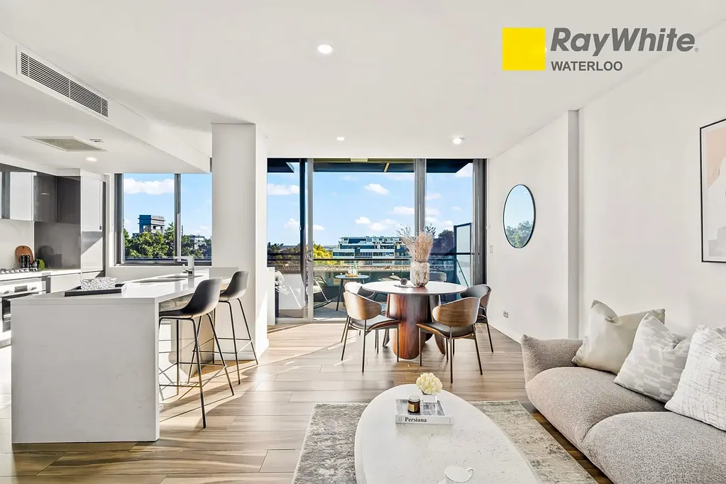 Rosebery 3 Bedroom Elegant Parkside Retreat with Oversized Balcony in the Iconic ZETA Complex
