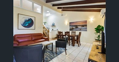 लिविंग रूम - 34/26 Bourke Street, Blacks Beach, QLD 4740