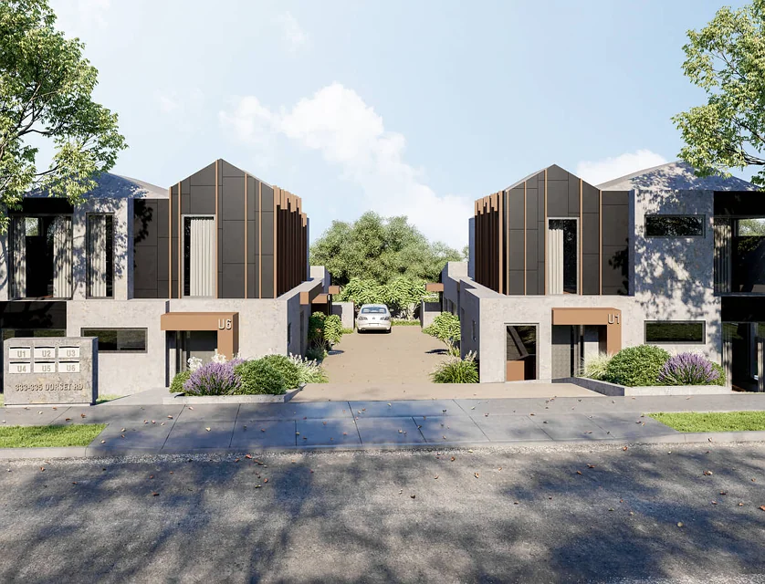 Lots 4 & 5/333-335 Dorset Road, Boronia, East Melbourne, 3 રૂમ, 3 બાથરૂમ, Townhouse