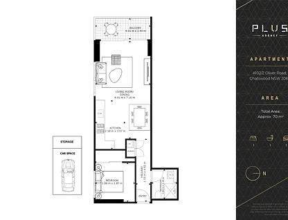 A102/2 Oliver  Road, Chatswood, Lower North Shore, 0 Bedrooms, 0 Bathrooms, Apartment