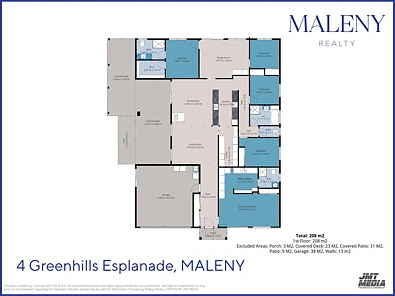 4 Greenhills Esplanade, Maleny, QLD 4552, 5 slaapkamers, 3 badkamers, House