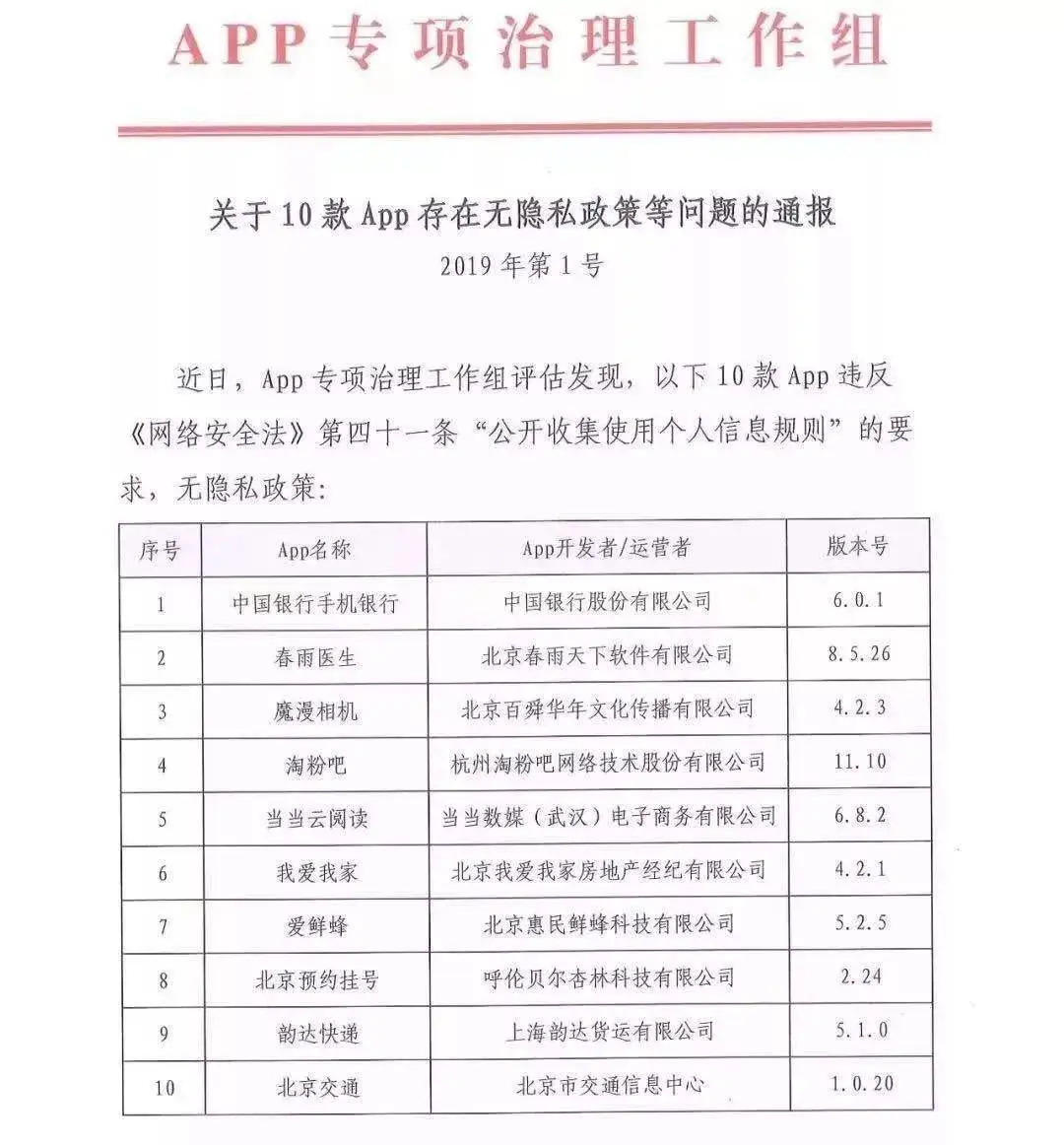 30款App违规收集个人信息被通报天天酷跑、探探等上榜