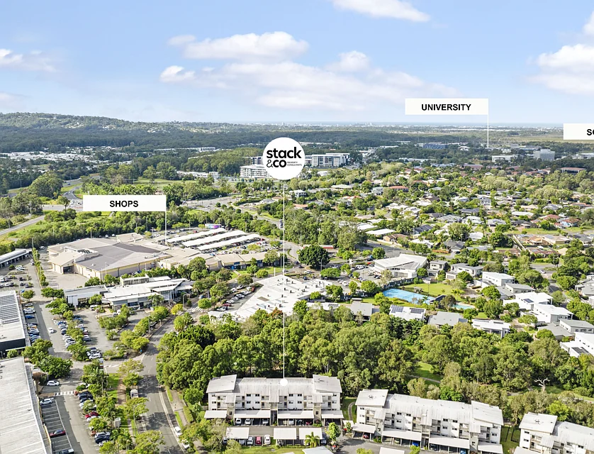 214/25 Chancellor Village Boulevard, Sippy Downs, Sunshine Coast, 2部屋, 1バスルーム, Apartment