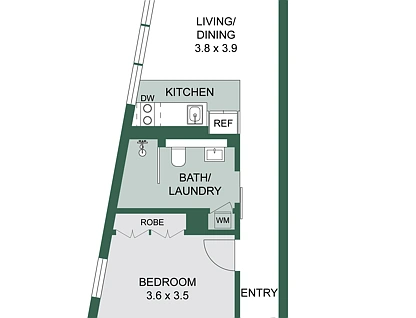 704/18 Park Lane, Chippendale, Sydney CBD, 1 Kuwarto, 1 Banyo, Apartment