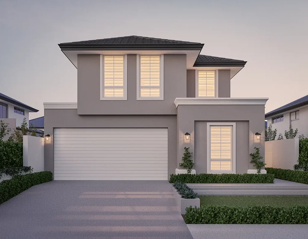 Leppington 4房 Leppington中心新家庭住宅
放松空间、提升烹饪体验、通风明亮
聪明储物解决方案、先进安全系统
Leppington学校&购物中心近在咫尺 Brand New Home ! Build your own design.
